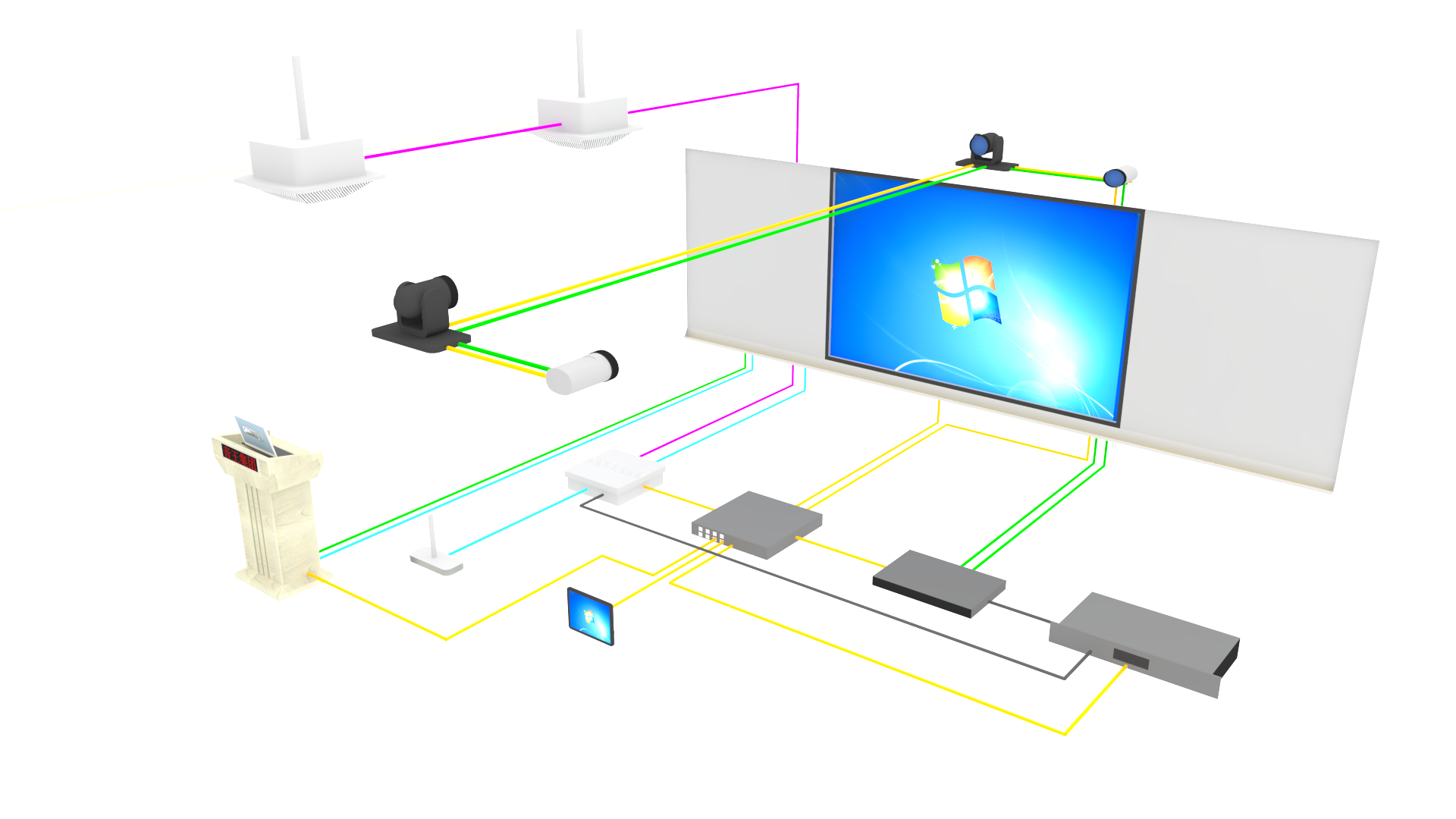 錄播教室 錄播教室