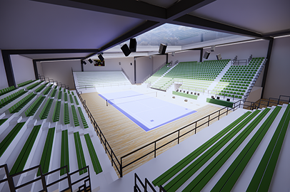 室內(nèi)體育館（網(wǎng)球場）